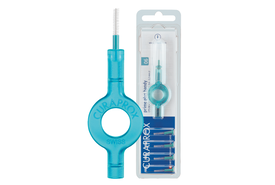 Curaprox Prime Plus Handy 06 met houder - Turquoise