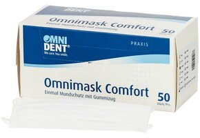 Omnimask Comfort met elastiek - 50 stuks - WIT - Copy - Copy