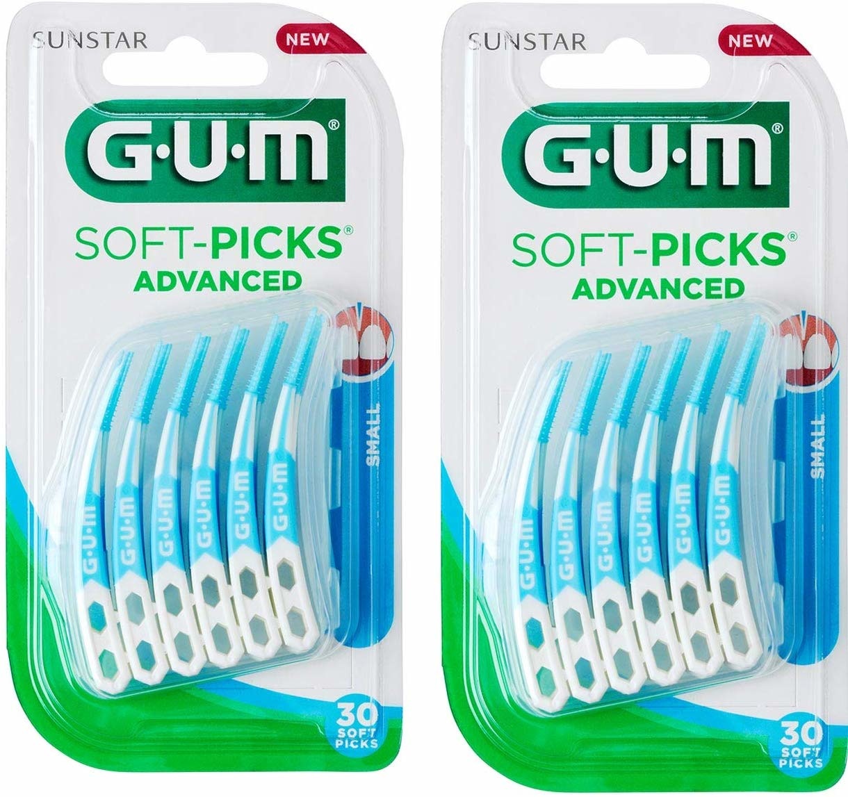 Gum Soft-Picks Advanced Small - 2x 30 Stuks