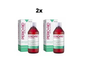 2x Perio-Aid Active Control 0,05% Mondspoelmiddel