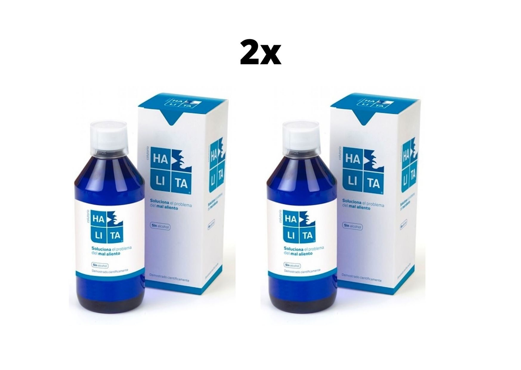 2x Halita Gorgelmiddel