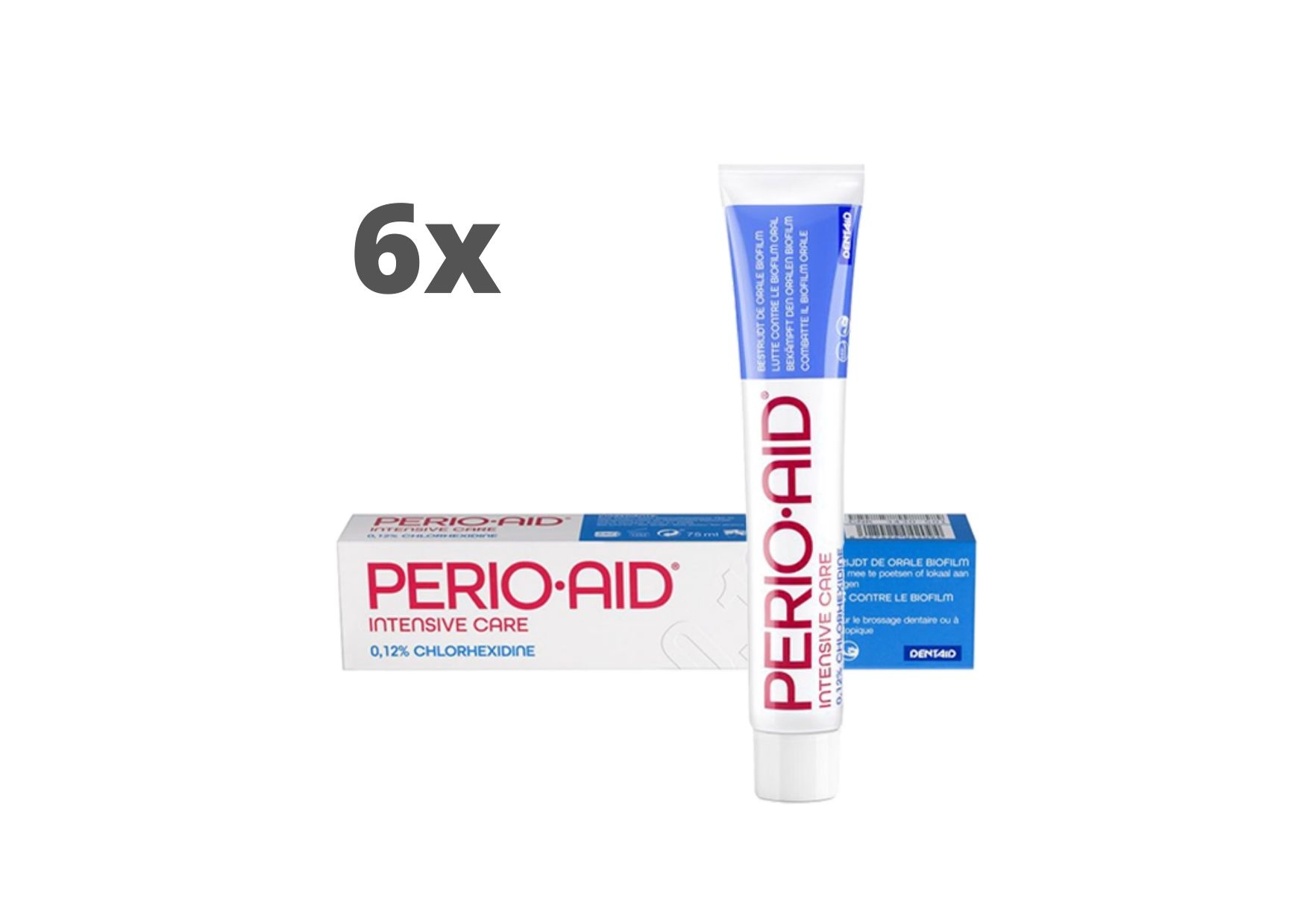 6x Perio-Aid Intensive Care Gel Tandpasta