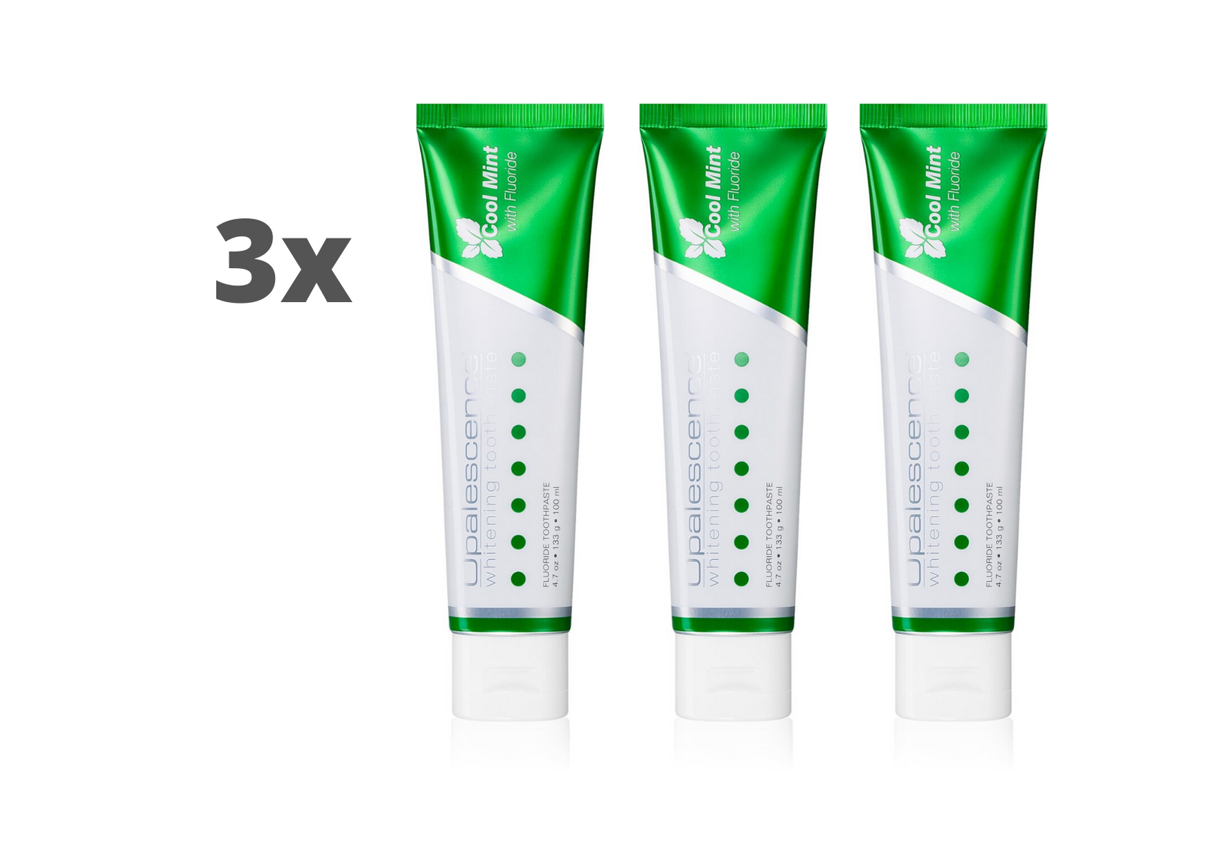 3x Opalescence Whitening Tandpasta - Cool Mint - 100 ml