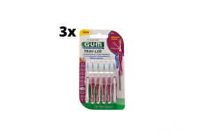 3x Gum Travler Ragers - 1.4mm Roze