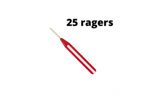 Lactona Easygrip Ragers Recht-X-Small 3mm Rood - 5 Gripzak x 5 Stuks - Voordeelpakket