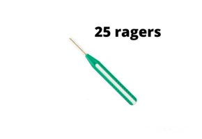 Lactona Easygrip Ragers Recht-Small 4mm Groen - 5 Gripzak x 5 Stuks - Voordeelpakket