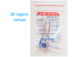 Lactona EasyDent Type B 3,1 - 8mm - Ragers - 6 gripzak x 5 stuks  - Voordeelpakket