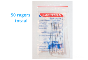 Lactona EasyDent Type C 6 - 11mm - Ragers - 10 gripzak x 5 stuks - Voordeelpakket