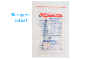 Lactona Interdentaal Ragers - Medium 5mm - Blauw - 6 gripzak x 5 stuks - Voordeelpakket