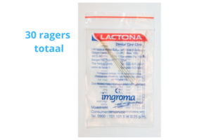 Lactona Interdentaal Ragers - XX-Small Short 2,5mm - Geel - 6 gripzak x 5 stuks - Voordeelpakket