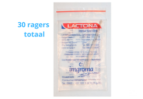 Lactona Interdentaal Ragers - XXX-Small 2mm - Zilver - 6 gripzak x 5 stuks - Voordeelpakket