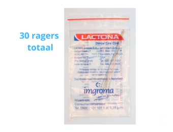 Lactona Interdentaal Ragers - XXX-Small 2mm - Zilver - 6 gripzak x 5 stuks - Voordeelpakket