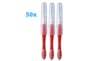 GUM Trav-ler Ragers 0,8 mm Rood | 50 stuks