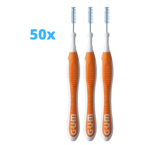 GUM Trav-ler Ragers 0.9mm Oranje - 50 stuks