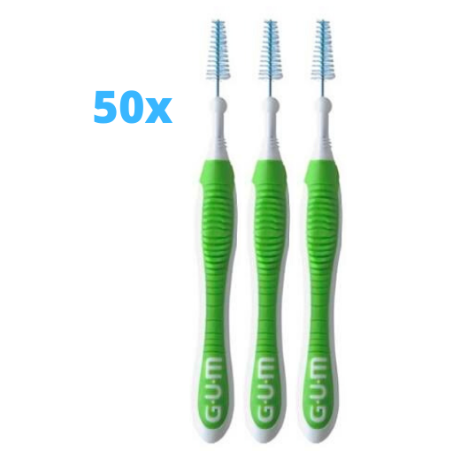 GUM Trav-ler Ragers 1.1 mm Groen - 50 stuks