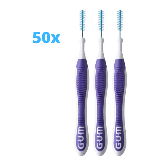 GUM Trav-ler Ragers 1.2 mm Paars - 50 stuks