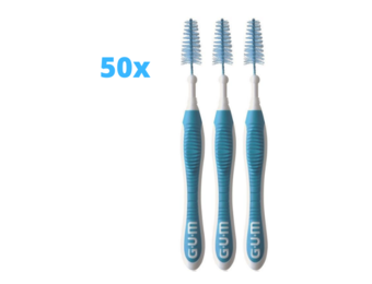 GUM Trav-ler Ragers 1.6 mm Blauw - 50 stuks