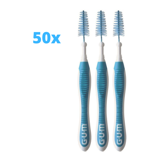 GUM Trav-ler Ragers 1.6 mm Blauw - 50 stuks