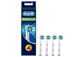 Oral-B Cross Action Opzetborstels - 4 Stuks