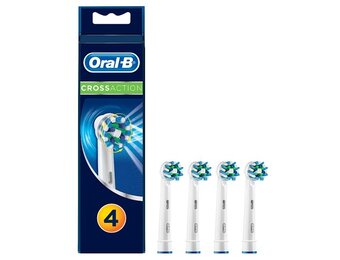 Oral-B Cross Action Opzetborstels - 4 Stuks