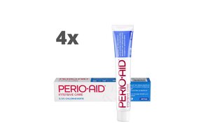 4x Perio-Aid Intensive Care Gel Tandpasta - Voordeelverpakking