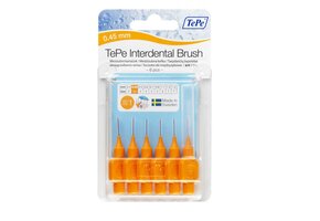 Tepe Interdentale Rager Origineel 0.45 mm Oranje - 6 stuks
