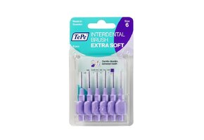 TePe Interdentale Ragers Extra Soft 1.1 mm Lichtlila - 6 stuks