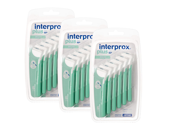 Interprox Plus Micro - 2.4mm - 12 x 6 stuks  - Voordeelverpakking