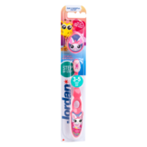 Jordan Tandenborstel Step By Step (3-5 jaar) - roze/geel