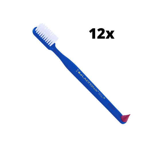 Lactona Nylon M39 Soft met Tip- 12 stuks - Tandenborstel - Voordeelverpakking