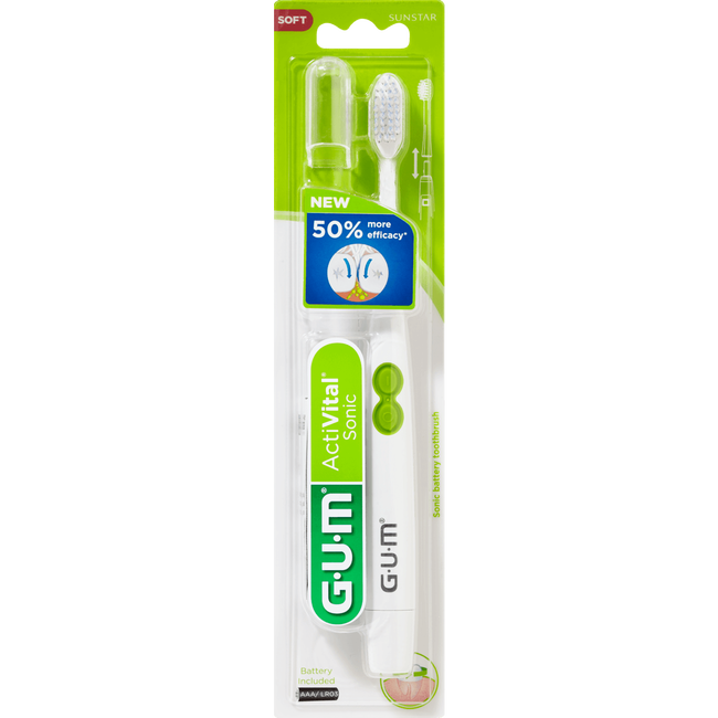 GUM Activital Sonic Elektrische Tandenborstel - Wit