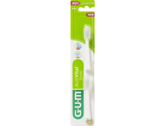 GUM Activital Sonic Opzetborstels - 2 stuks - Wit