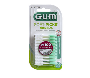 GUM Gum Soft-Picks Regular - 100 stuks