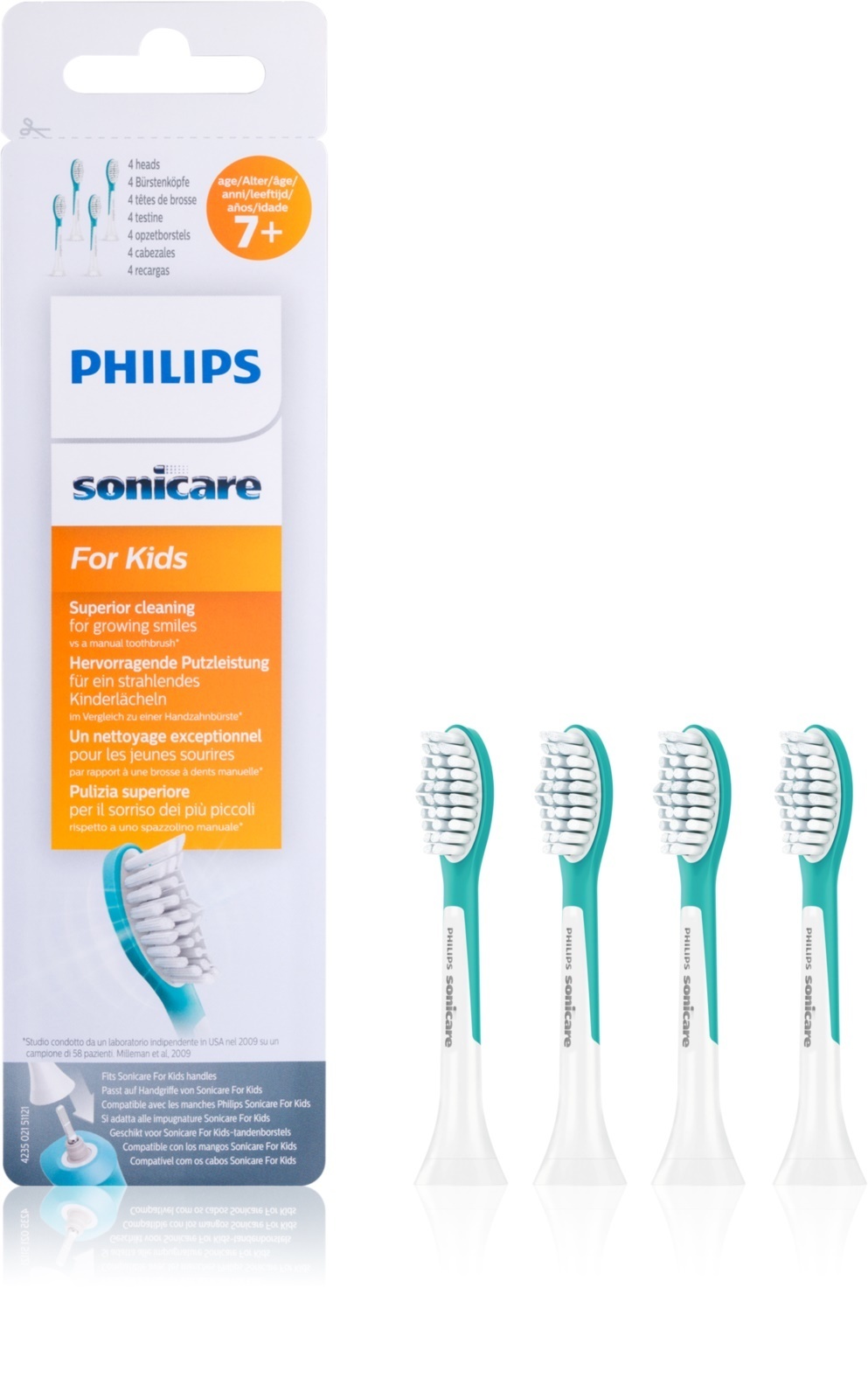 nul Handig Inspecteren Philips Sonicare Opzetborstels For Kids HX6044/33 - Kiesrijk