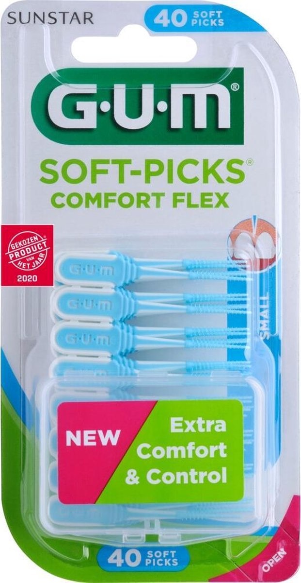 GUM Soft-Picks Comfort Flex Small - 40 stuks