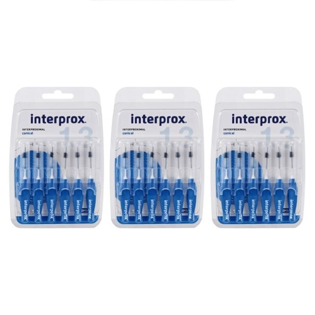 Interprox Ragers Conical PHD 1.7 Blauw | 18 ragers | Voordeelverpakking