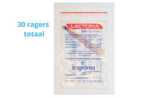 Lactona Interdentaal Ragers - X-Small 3,1mm - Rood - 6 gripzak x 5 stuks