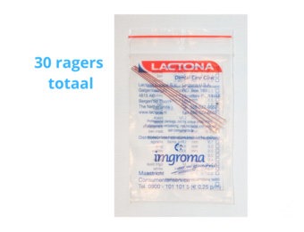 Lactona Interdentaal Ragers - X-Small 3,1mm - Rood - 6 gripzak x 5 stuks