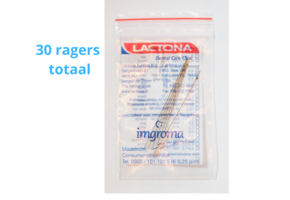 Lactona Interdentaal Ragers - XX-Small Long 2,5mm - Geel - 6 gripzak x 5 stuks