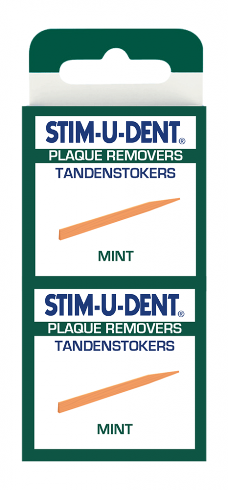 Stimudent Tandenstokers Mint – 3x 100 stuks