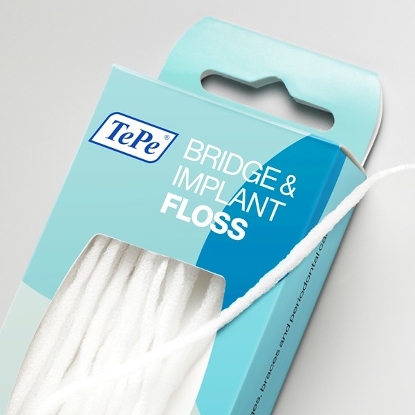 TePe Bridge & Implant Floss | 30 stuks