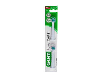 GUM PowerCare Opzetborstels | 2 stuks