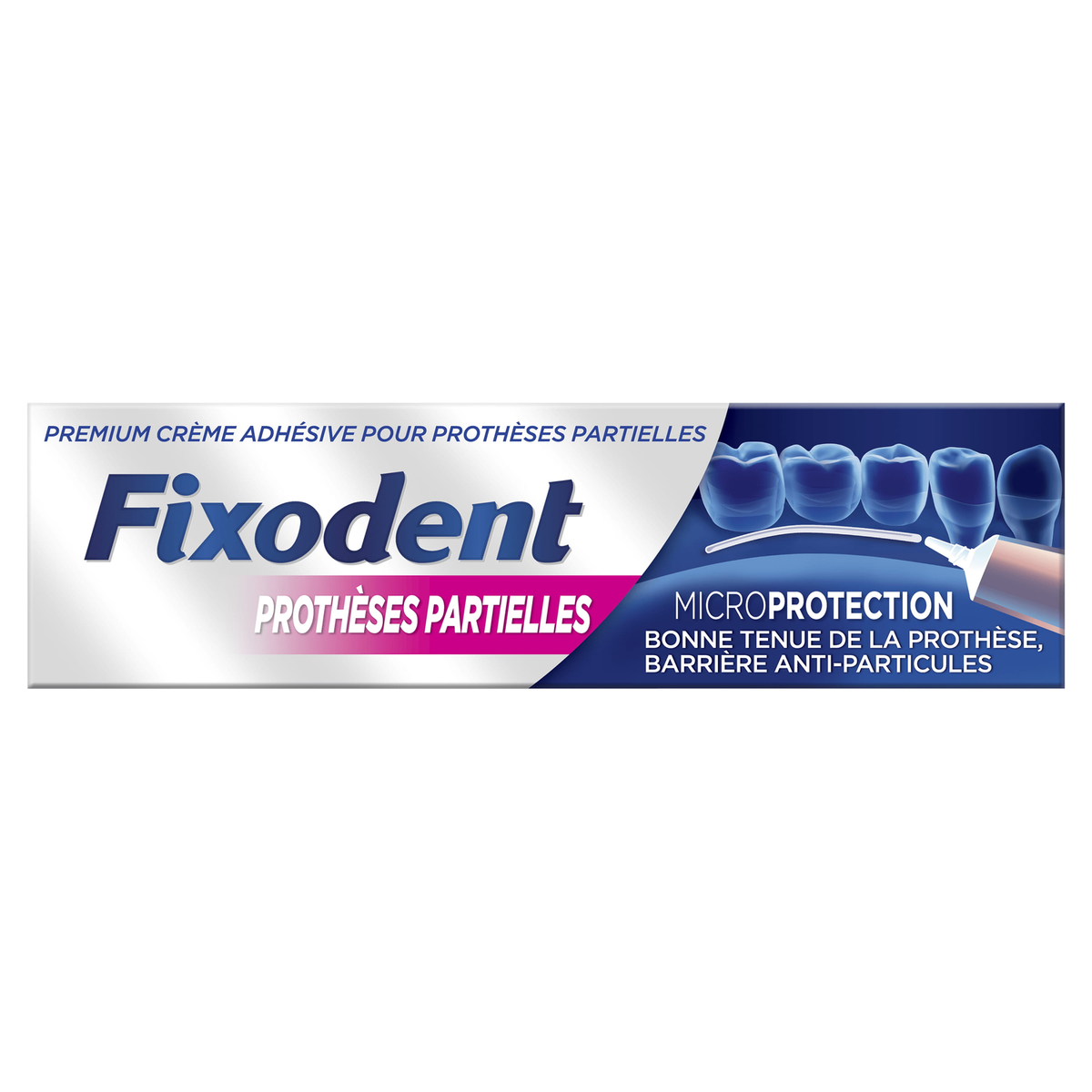 6x Fixodent Microseal Kleefpasta voor Gedeeltelijke Gebitsprotheses - 40 gram