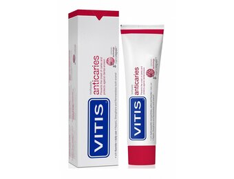 4x Vitis Anticaries Tandpasta 75 ml