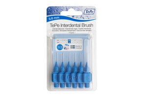 6x TePe Ragers 0,6 mm Blauw blister à 6 stuks