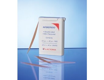 10x Lactona Intersticks Tandenstokers 100 stuks