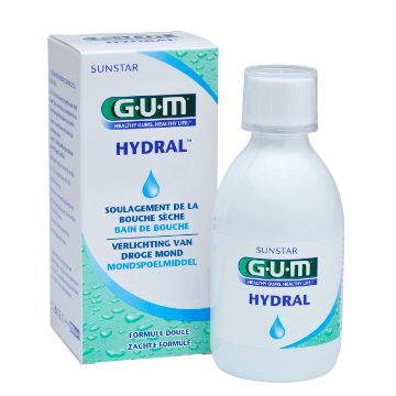3x GUM Hydral Mondspoelmiddel 300 ml