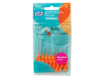 3x TePe Ragers 0,45 mm Oranje blister à 8 stuks