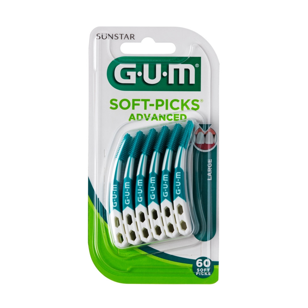 2x GUM Soft-Picks Advanced Large 60 stuks