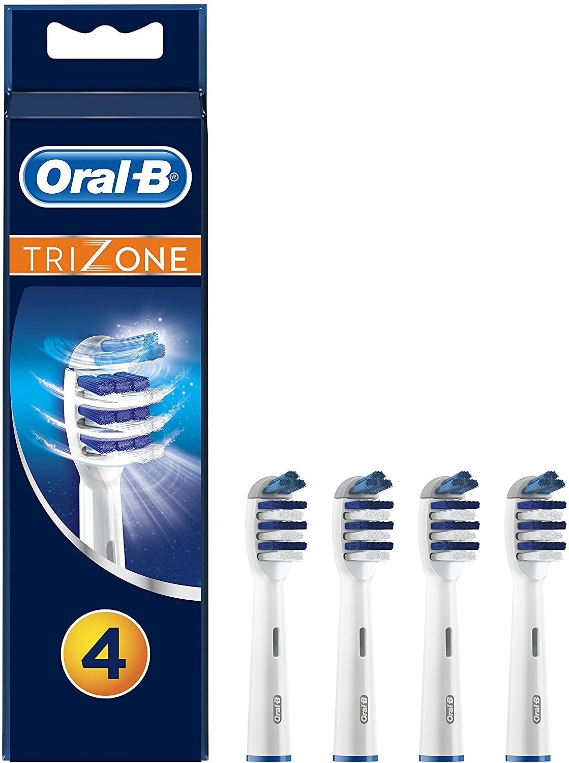 Oral B Opzetborstels Trizone Voordeelverpakking 3x 4 stuks